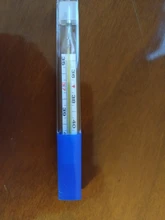 Dispositivo de medición de temperatura corporal termómetro de vidrio mercurio para axila, producto para el cuidado de la salud en el hogar, pantalla de gran tamaño, 1 unidad