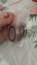 Tape-Line Tips Decals-Set Decorations Foil Nail-Art-Tips Striping-Decals Mixed-Color