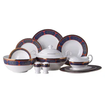 

Asterogy gold table set 32 items