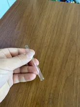 Mezclador de tubos de vidrio de borosilicato, 10 Uds., venta al por mayor, 100x8x1,5mm de espesor, varilla para laboratorio escolar, experimento químico