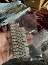 Electrical Connector Block-Terminal Strip Barrier Plastic 12-Positions Dual-Row