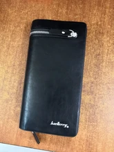 Bolso de mano para Hombre, Billetera larga, tarjetero, de cuero