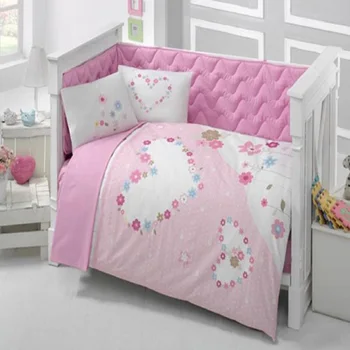 cot bedding and bumper set