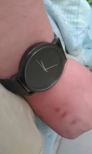 Malla de moda cinturón de los hombres y las mujeres de tendencia reloj de cuarzo Casual