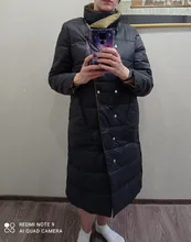 Jacket Women Parkas Down-Coat Ultra-Light Double-Sided Winter Fitaylor White-Duck-Down