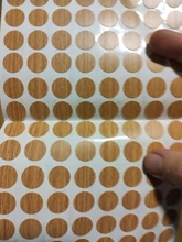 Láminas de PVC autoadhesivas decorativas para muebles, láminas de 15mm, tapas para cubrir tornillos, pegatinas para artesanías de madera, ornamento de armario de escritorio, 96 Uds./hoja