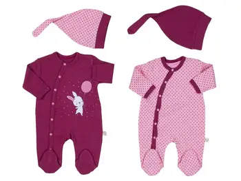 

2021 Baby Girl Winter Bodysuit Hat Long Sleeve Long Leg Purple Pink Newborn Shower Xmas Gift Clothing Romper