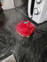 Minimáquina eléctrica para hacer gofres, horno para desayuno, masa semiesférica, máquina para gofres en forma de huevo, horno y pan, mineola para gofres