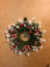 Home-Accessories Garland Flowers Wreaths Christmas-Tree-Decor Wedding-Decorative Artificial-Plants