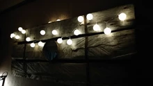 Lights-String Garland Cotton-Ball Led Wedding Party Christmas Outdoordiy Holiday 5M Crib