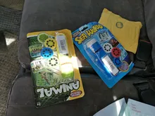 Balleenshiny-rompecabezas de interacción para padres e hijos, juguete luminoso para Educación Temprana, lámpara de proyector de Tobogán, Animal, dinosaurio