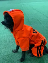 Jumpsuit Clothing Hoodies Jacket Pet-Dog-Coats Small Dogs Sport Apparel Winter Fashion