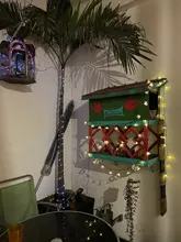 Fairy-Lights Peach-Flower Led-String Christmas-Decor Solar-Lamp Garden Outdoor 5m 22m