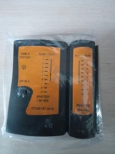 RJ45 Cable de red Lan Tester RJ45 CAT5 UTP Tester de Cable LAN herramienta de Red red de reparación RJ45 + BNC Tester de Cable de red
