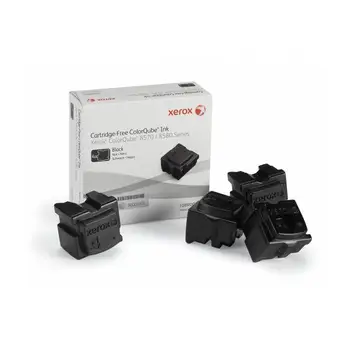 

4 PCs SOLID black INK PHASER 8570