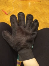 Glove Massage Pet-Grooming-Glove Deshedding-Brush Dog for Cat with Long Short-Fur Effective