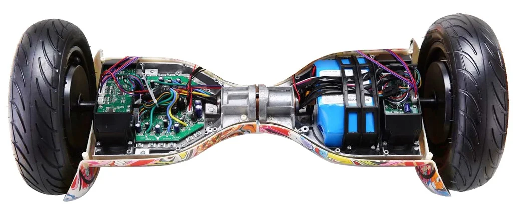 Гироскутер CARCAM 10.5 White lighting - батарея большой емкости