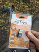 Wifi-Receiver Antenna Dongle Fi-Adapter Lan Wifi 5ghz 600mbps AC USB