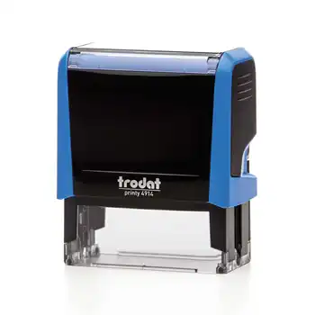 

4914 Printy 4.0 snap for stamp 64x26mm blue