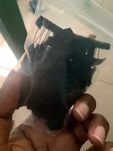 Peine peluca para hacer pelucas con Clip, extensiones de cabello humano con 7 dientes, pinzas de Metal, buena calidad, 12 Uds. Por lote