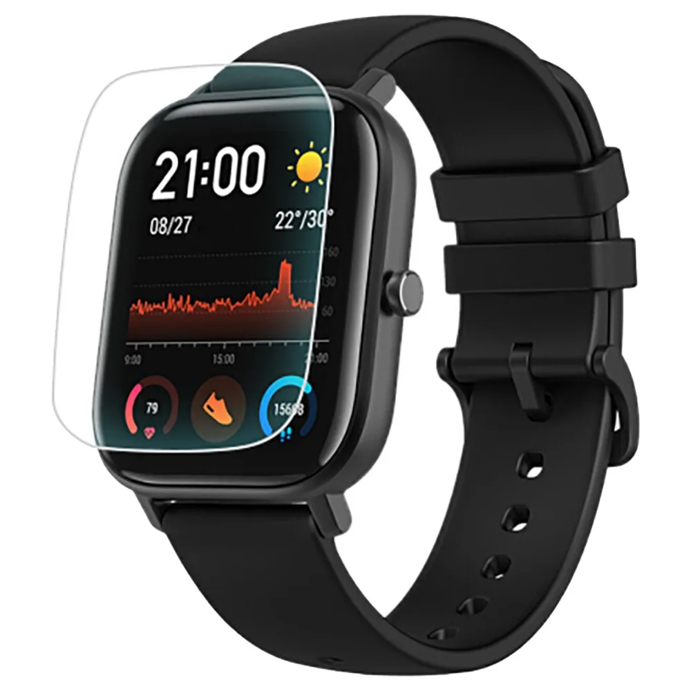 [Gps] глобальная версия AMAZFIT GTS умные часы с управлением музыкой 5 АТМ водонепроницаемые многофункциональные спортивные умные часы 14 дней для Xiaomi iOS Phone - Цвет: Черный