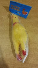 Hot Sell Screaming Chicken Pets Dog Toys Squeeze Squeaky Sound Funny Toy Safety Rubber