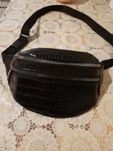 Riñonera de piel sintética de cocodrilo unisex, bolso de pecho con cinturón de alta calidad, 2019