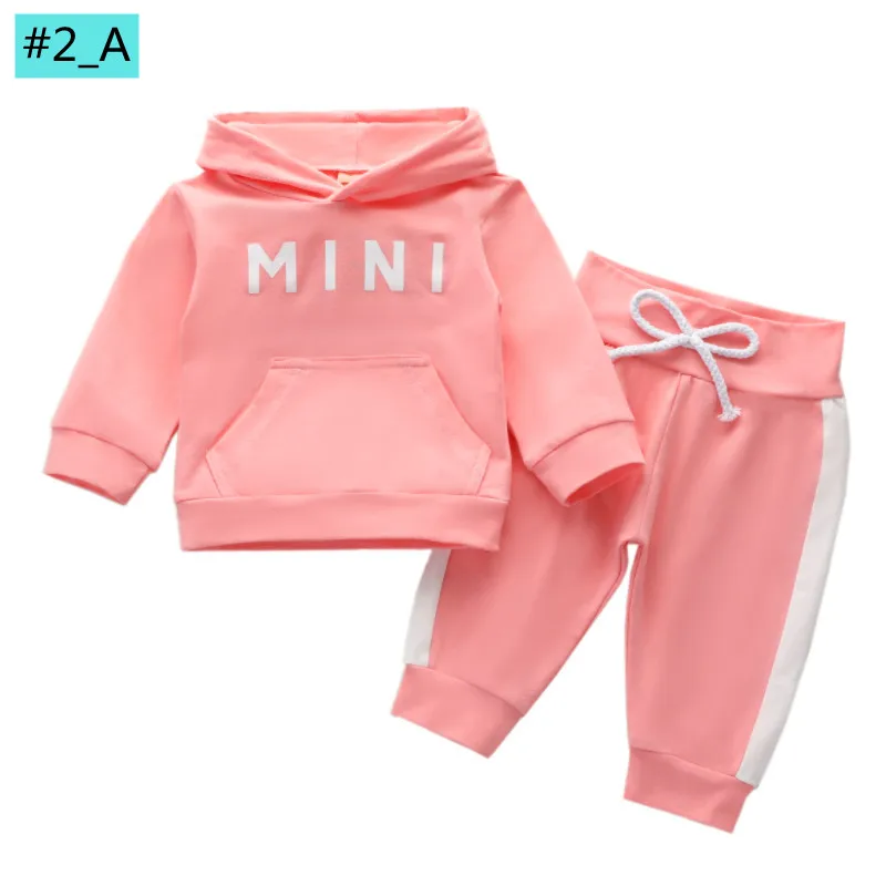 baby clothes mini set Infant Newborn Baby Girl Clothes Autumn 2022 3PCS Sets Leopard Letter Hooded Sweatshirt Pants Outfit Baby Tracksuit Set Spring stylish baby clothing set Baby Clothing Set