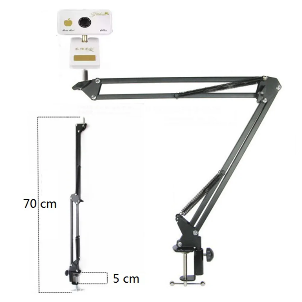 

Flexible Overhead Tripod Mount for Camera Projector Ring Light Table Stand Accessory for Phone Video Record Live Stream