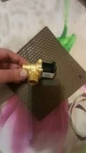 Brass Solenoid-Valve FILTER Electric Closed-Water DN15 Inlet-Switch Normally Hot DC 12V