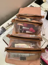 Bags Storage-Organizer Cosmetic-Bag Makeup-Brushes Toiletry Lipstick Necessarie Travel