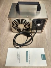 Generador de ozono portátil, ozonizador purificador de aire, esterilizador, tratamiento, ozono, añadido a máquina de ozono de formaldehído, 60 g/h, 48 g/h