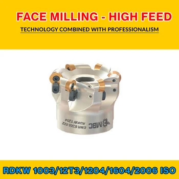 

TK RD..16 022 ISO FACE MILLING - HIGH FEED EMR 125X7 040 RDKW 1604