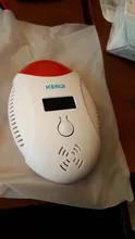 KERUI-pantalla Digital LED con Sensor de alarma para el hogar Detector de monóxido de carbono, con voz, para sistemas de alarma