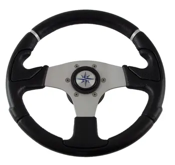 

Steering wheel Nisida rim black, silver spokes D. 320mm vn13201