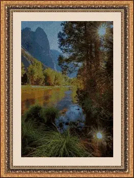 

CROSS STITCH KIT PANDATHREAD LANDSCAPES AND NATURE 34800
