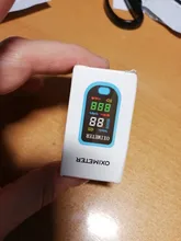 oximetro Monitor de oxígeno en sangre OLED, oxímetro Digital de pulso para dedo, saturación de oxígeno en sangre, sin batería, 1 unidad