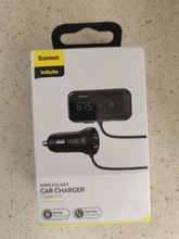 Transmisor modulador FM Baseus Bluetooth 5,0 FM Radio 3.1A USB cargador de coche kit de manos libres para coche inalámbrico Aux Audio FM Transmisor