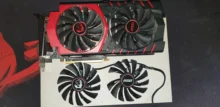 4PIN Cooler Fan Graphic-Card-Fan GAMING Msi Gtx Gtx 1060 95mm-Pld10010s12hh Rx 470 