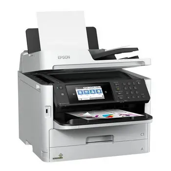 

Multifunction Printer Epson PRO WF-C5710DWF 24 ppm Fax WIFI NFC White