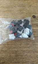 Switch Push-Button SPST 250V Black White KCD11 Snap-In-On/Off 3A 10x15mm 10pcs And Red