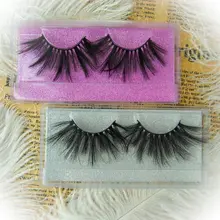 MB-pestañas de visón 25mm, 200/100/50/5 pares, venta al por mayor, 5D, 25 MM, imitación cils, maquillaje espectacular, largo, Pestañas postizas