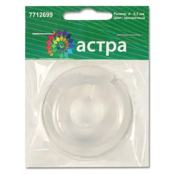 

Fishing line, 0,3mm, 10 m/pack Astra (transparent)