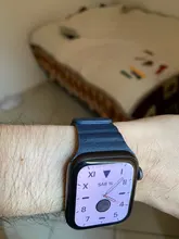 Correa de cuero para Apple Watch, banda magnética de 44mm, 40mm, 38mm y 42mm para reloj inteligente iWatch series 3, 4, 5, se, 6