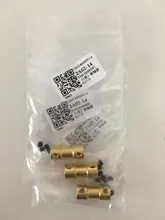 Acoplador de acoplamiento del eje de cobre del Motor de 2-5mm adaptador de funda US