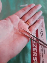 VETUS-Pinzas profesionales para pestañas, 3D, volumen, extensión de pestañas, ventilador, pinzas de cejas, cierre excelente