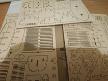 Kit de rompecabezas de madera 3D para niños y adultos, juego mecánico de ensamblaje de madera hecho a mano