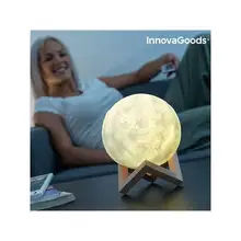 Перезаряжаемый светодиодный светильник Moon InnovaGoods