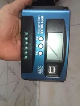 Dual-Usb Controller Regulator-Charge Auto-Solar-Cell-Panel-Charger MPPT Lcd-Display 30/40/50-/..
