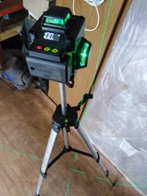 HILDA-Nivel láser, herramienta de nivelación de 12/16 líneas, 3/4D, nivelado automático, 360 Cruz Horizontal y Vertical, láser verde de gran potencia